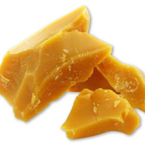 Pure Natural Beeswax | Unrefined Yellow Beeswax Blocks for DIY Lip Balm, Lotion Bars, Candle Making, Soap, Polishes |500g