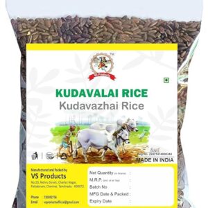 Kudavalai Rice, 1Kg, Pure Indian Oldest Traditional Method Farmed & Cultivated