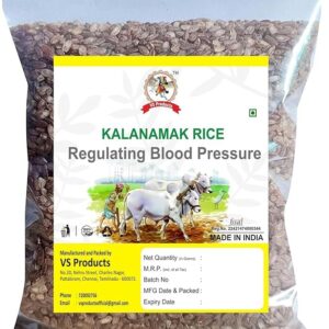 Tradition Organics Kalanamak Rice, 1Kg, Buddha Rice | Traditional Aromatic Rice | Unpolished Whole Grain, 1Kg