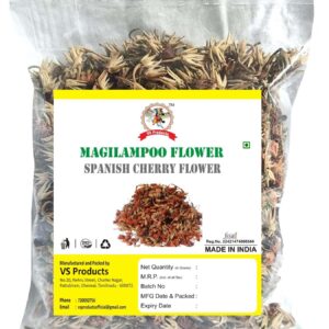 Magilampoo Flower, 100g | Magilampoo Dry Flower | Magizhampoo | Spanish Cherry | Dried magizhampoo, 100g