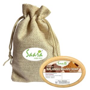 Nalangu Maavu Body Soap, 90g, Herbal SunniPindi Bath Soap, Ubtan Soap, Handmade Herbal Soap, (Pack of 1)