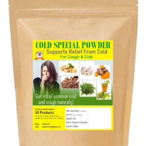 Cold, Cough Relief Special Organic Herbal Powder, 100g