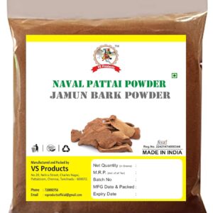 Naval Pattai Powder, 100g, Jambolan, Jamblang, Jamun Chhaal, Neredu Berau, Malabar Plum