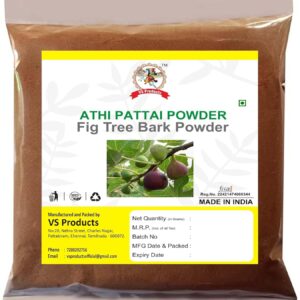 Athi Pattai Powder 100g, Fig Tree Bark Powder, Ficus Racemosa, Aththi Mara Pattai Powder