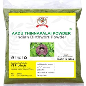 Aadu Thinna Paalai Powder, 100g, Aristolochia Bracteolata, Iswar Mul, Indian Birthwort Powder, Aadu Theendaapaalai Powder