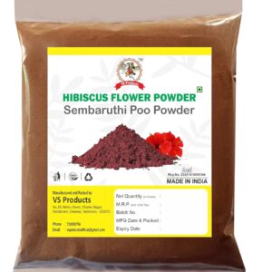 Hibiscus Flower Powder, 100g, Sembaruthi Flower Powder 100g