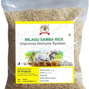 Milagu Samba Rice, 1kg, Milagu Jeeraga Sadam, Chidambaram Samba Sadam, Pepper & Cumin Rice, 1kg