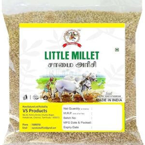 Little Millet Natural Grains, 1Kg | Kutki | Samai | Same | Samulu | Samai Rice, 450g