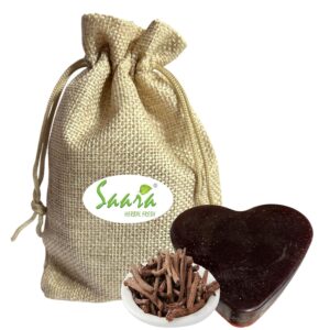 Manjistha Soap | Natural Soap - Zero Chemicals | Removes Tan & Acne | Promotes Skin Glow, 90g (Pack of 1)