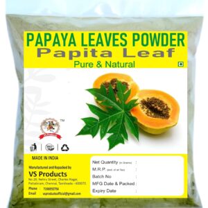 Papaya Leaf Powder, 100g, Papita leaf Powder, Carica Papaya Leaf