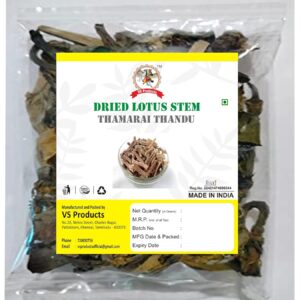Dried Lotus Stems, 100g, Kamal Dandi, Kakdi, Thamarai Thandu, Nelumbo Nucifera