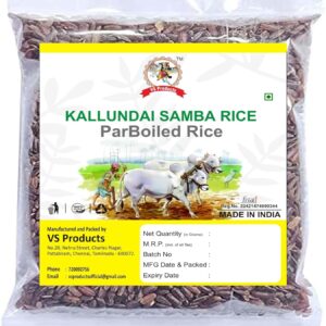 Organic Kallundai Samba Rice, 1Kg