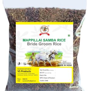 Mappillai Samba Rice, 500g | Mapilai Samba | Bride Groom | Traditional Red Rice | Red Chawal