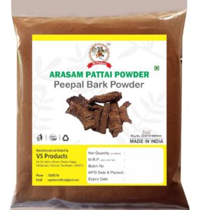Arasam pattai, 100g, Peepal Tree Bark powder, Sacred Fig powder, Ficus Religiosa, Aswattha Chaal