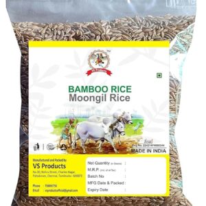 Bamboo Rice | Wild Collected Moongil Rice | Native Grain Variety (1Kg)