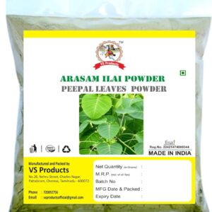 Arasam Ilai Powder, 100g, Peepal Leaves, Ficus Religiosa Leaf, Sacred Fig, Aswattha Pattee,