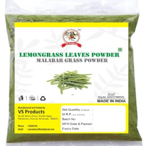 Lemongrass leaves Powder, 100g, Cymbopogon Citratus, Bhutruna, Hari Chhay, Malabar grass powder, 100g, (pack of 1 x 100g)