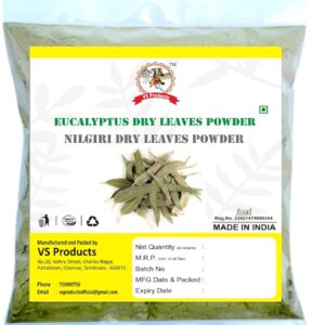 Eucalyptus Leaves Powder, 100g, Nilgiri Leaves, Thailam Leaves Powder, Tailapatra Powder