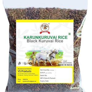 VS Products Organic Black Kuruvai Rice Buy Online