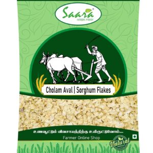 Jowar Poha, 500g, Cholam Aval, Sorghum Flakes, Healthy Breakfast Millet Flakes