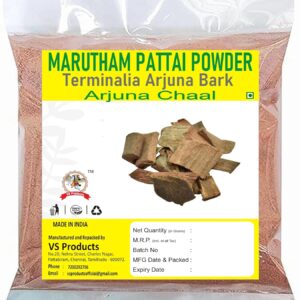 Marutham Pattai Powder, 100g, Terminalia Arjuna Bark, Arjuna Chaal, Arjun Bark Powder for blood clotting