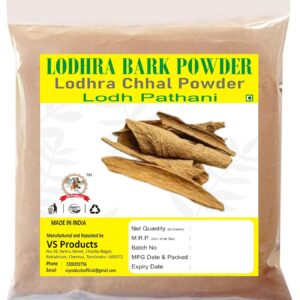 Lodhra Bark Powder, 100g| Lodhra Chhal | Lodhra Pattai Powder, 100g
