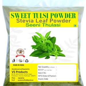 Stevia Powder, 100g, Sweet Tulsi, Rebiana, Seeni Thulasi Leaves Powder, 100g
