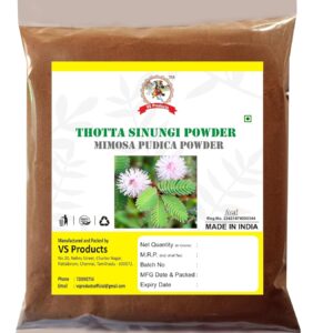 Thotta Sinungi Seed Powder, 100g | Mimosa Pudica Seed Powder | Chuimui Seed Powder