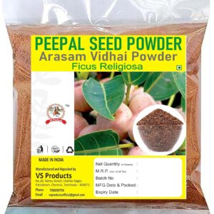 Arasam Vidhai Powder, 100g, Ficus Religios, Peepal Fruit Seed Powder,helpful for cough, pitta