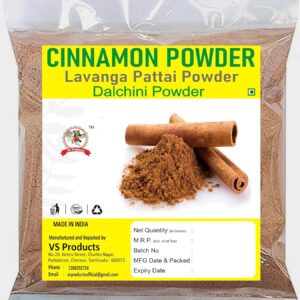 Lavanga Pattai Powder,100g, Cinnamon Bark Powder, Dalchini, Teja