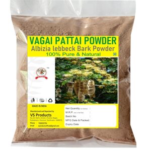 Vagai Pattai Powder, 100g, Albizia Lebbeck, Siridam, Sara, Padeli, Adri, Ambuvagina Powder
