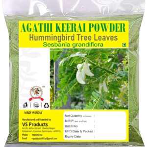 Nattu Agathi Keerai Powder, 100g, Alata Cassia, Alata Leaves, Agastya, Agasti, Bak Phul Leaves Powder