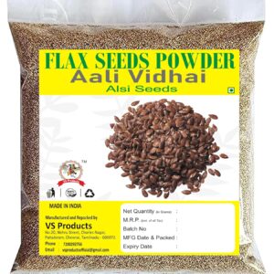 Flax Seeds Powder, 100g, Alsi Seeds, Aali Vidhai, Linseed Powder
