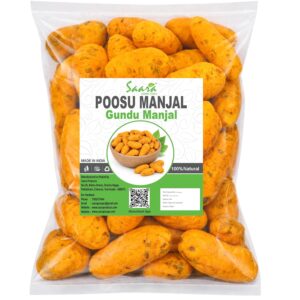 Poosu Manjal 10 Nos | Gundu Manjal | Manjal Kilangu