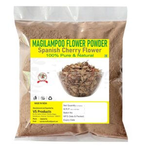 MagilamPoo Flower Powder, 100g, Spanish cherry, Mimusops Elengi, Maulsari, Ilanji Flower Powder