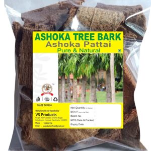 Ashoka Pattai, 100g, Ashoka Bark, Ashoka Tree Bark, Saraca Asoca, Ashoka Chaal, 100g