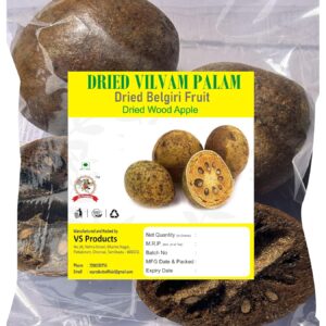 Dried Vilvam Palam, 100g, Belgiri fruit Dried, Bael Fruit, Aegle marmelos, Bilva fruit, Kuvalam