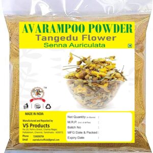 Avarampoo Powder, 100g,Tangedu Flower, Tarwar, Avaram senna, Senna auriculata,