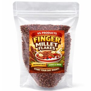 Ragi flakes organic gluten free 1kg | Kezhvaragu Aval | Finger Millet Flakes | Ragi Poha