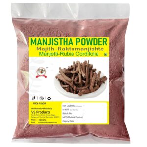 Manjistha Root Powder, 100g, Rubia Cordifolia, Tamravalli Manjistha, Majeeth Root Powder