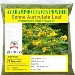 Avarampoo Leaves Powder, 100g, Avaram Ilai, Tangedu, Tarwar, Avaram,