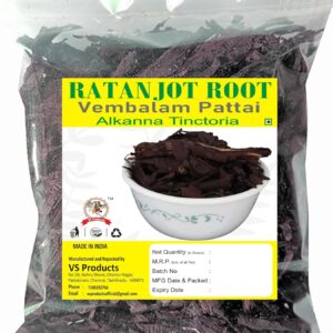 Ratanjot Root, 100g, Vembalam Pattai, Laljadi, Alkanet Root, Alkana Tinctoria, Help Reduce Inflammation