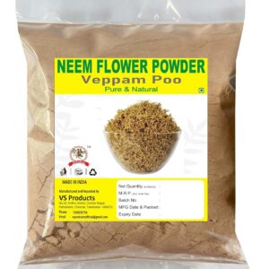 Neem Flower Powder, 100g, Veppam Poo Powder, Indian Lilac Flower, Ariyaveppu, Vepa Puspam