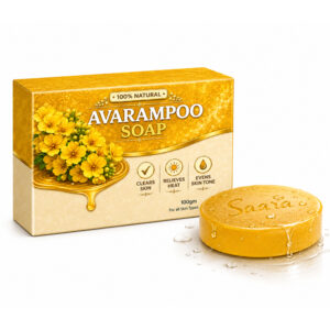 Handmade Herbal Avarampoo Soap 90g (Pack of 1) For Removes Dark Spots, Pigmentation And Uneven Skin Tone (Pack of 1)