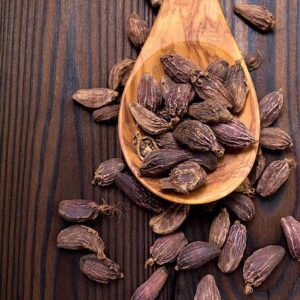 Cardamom Black Whole, 20g, Kali Elaichi, Black Elaichi, Indian cardamom, Badi Elaichi Ideal For Cooking and Baking