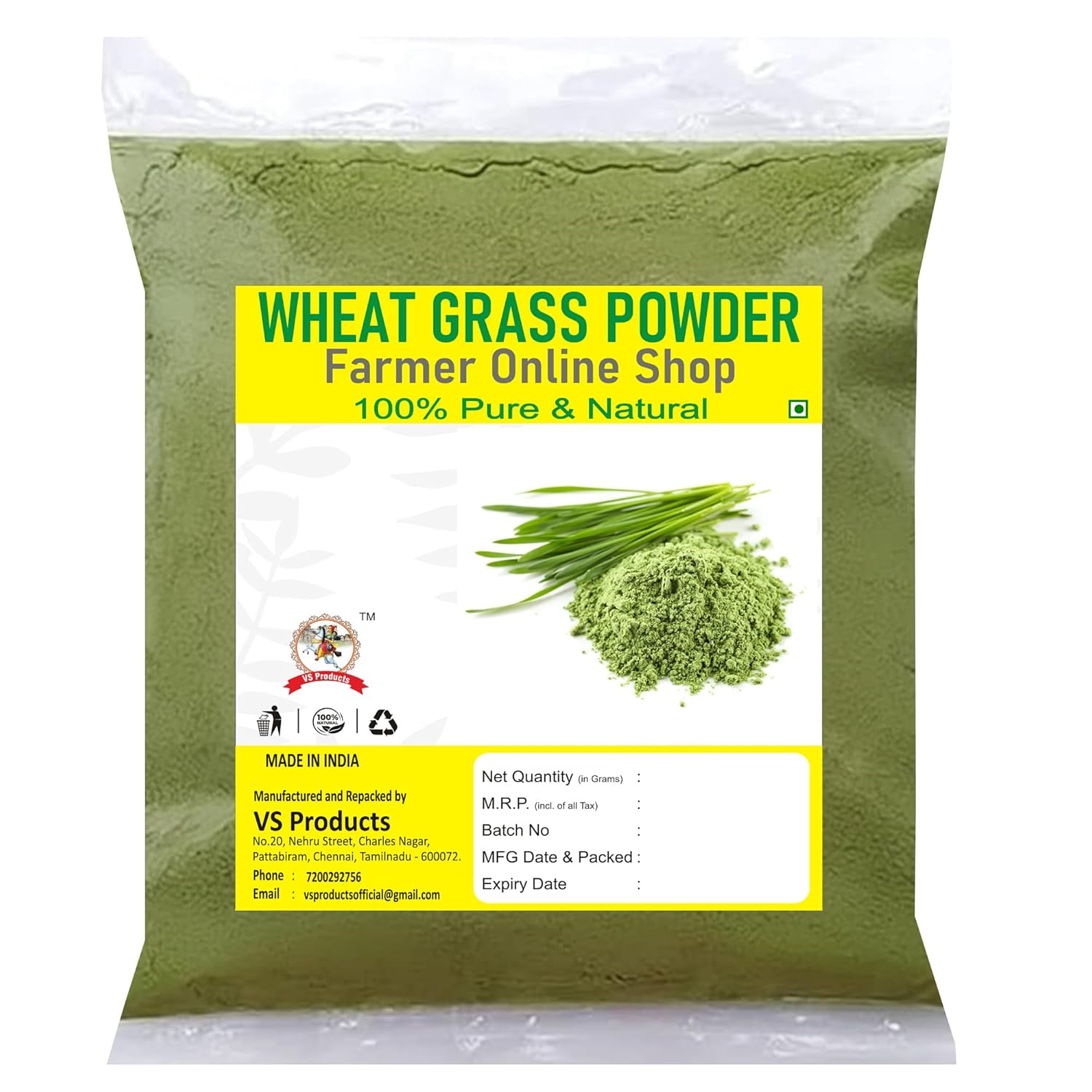 Wheat Grass Powder,100g