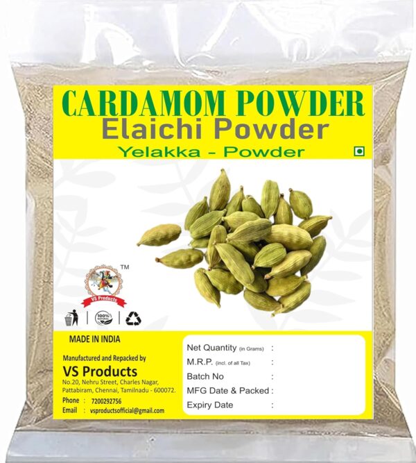 Elaichi Powder, 50g, Green Cardamoms, Elam, Yelakka, Velachi, Chotti ...
