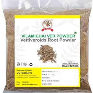 Vilamichai Ver Powder, 100g, Coleus Vettiveroides Root, Vilamichai Veru Root, Vettiveroides Root
