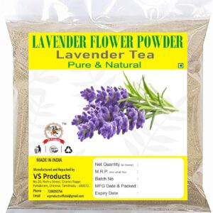 Lavender Flower Powder, 100g, Sun Dried Flowers Herbal Tea, Iced Tea, Flavored Syrups