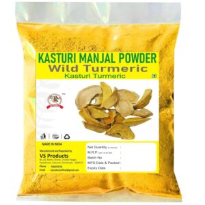 Kasturi Manjal Powder, 100g, Wild Turmeric Root Powder, Kasthuri Haldi, Kasturi Turmeric Powder, For Skin & Face Care